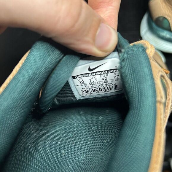 Nike Free 5.0 Liberty Of London Women's Size 10 Running Shoes Sneakers Green - Picture 10 of 14